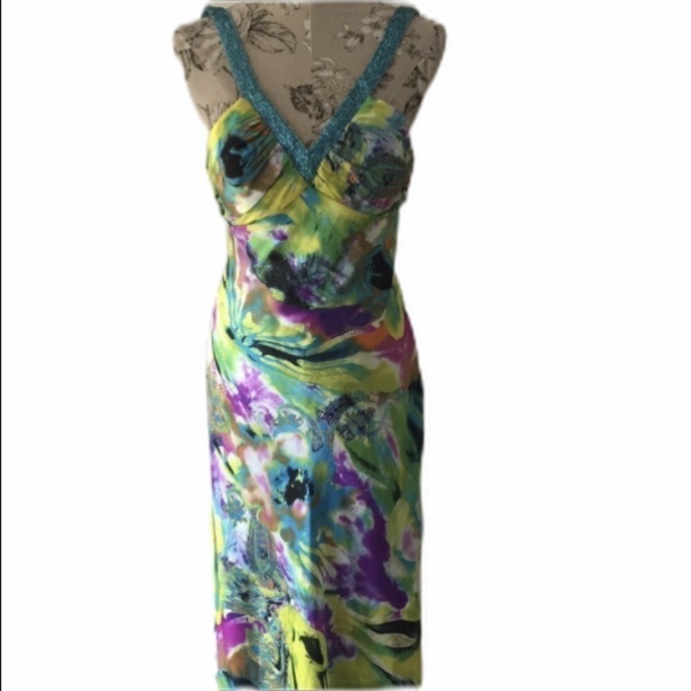 NEW Speechless Colorful Long Dress M